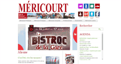 Desktop Screenshot of mairie-mericourt.fr
